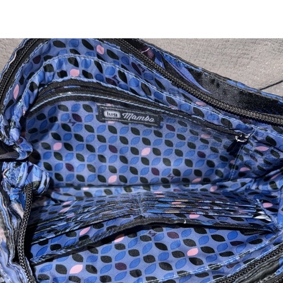 EUC LUG Mambo blue leaf crossbody bag - Picture 4 of 13